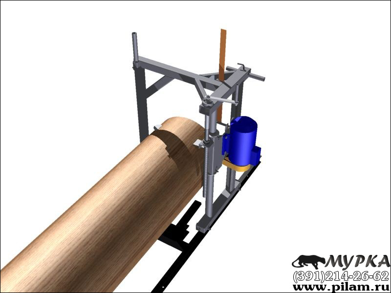 Шинная пилорама чертеж
